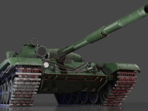 The T-72 Ural Model 3D