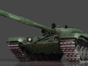 The T-72 Ural Model 3D