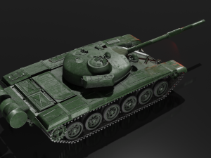 The T-72 Ural Model 3D