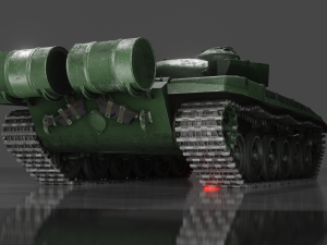 The T-72 Ural Model 3D
