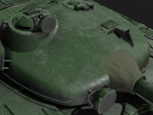 The T-72 Ural Model 3D