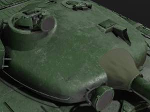 The T-72 Ural 3D Model