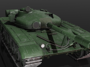 The T-72 Ural Model 3D