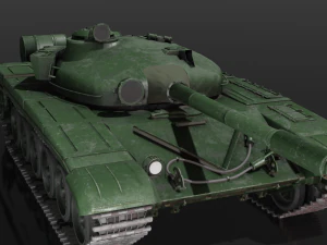 The T-72 Ural 3D Model