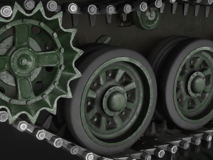 The T-72 Ural Model 3D