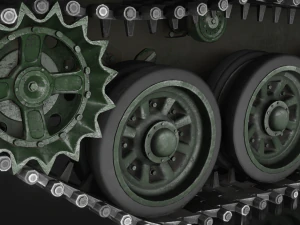 The T-72 Ural 3D Model