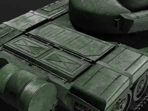 The T-72 Ural Model 3D