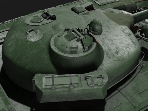 The T-72 Ural Model 3D