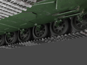 The T-72 Ural Model 3D