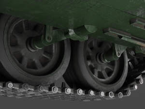 The T-72 Ural Model 3D