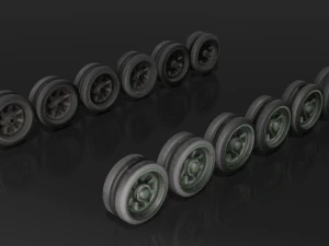 The T-72 Ural 3D Model