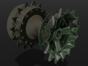The T-72 Ural Model 3D