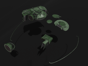 The T-72 Ural Model 3D
