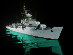 Navio patrulha do projeto 50 Modelo 3D