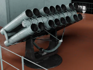 Navio patrulha do projeto 50 Modelo 3D