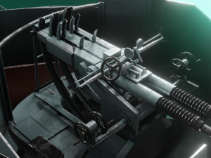 Patrol ship of the project 50 3D Model