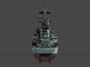Navio patrulha do projeto 50 Modelo 3D