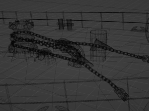 Patrol ship of the project 50 3D Model