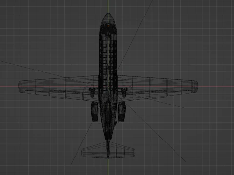 Yak-40 Passenger aircraft 3D Model