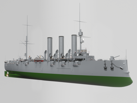 Aurora Cruiser 3D Model