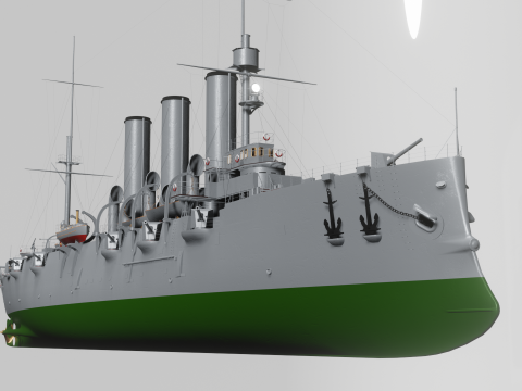 Aurora Cruiser 3D 模型