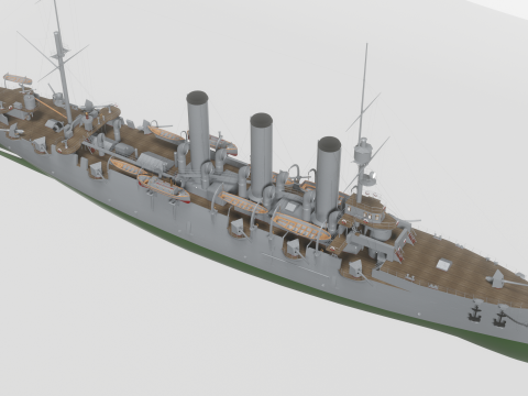 Aurora Cruiser 3D 模型