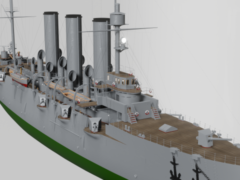 Aurora Cruiser 3D 模型