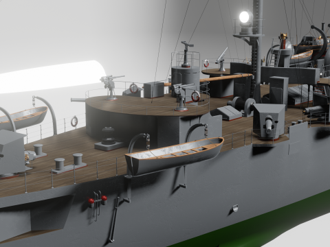 Aurora Cruiser 3D 模型