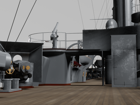 Aurora Cruiser 3D 模型