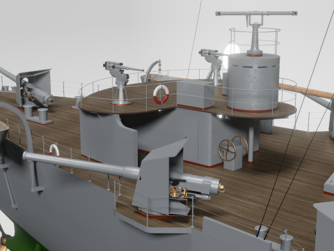 Aurora Cruiser 3D 模型