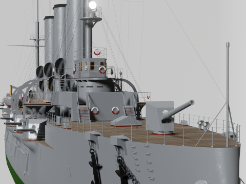 Aurora Cruiser 3D 模型