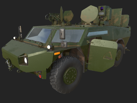 LGS Fennek 3D Model