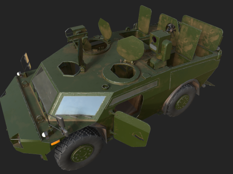 LGS Fennek 3D Model