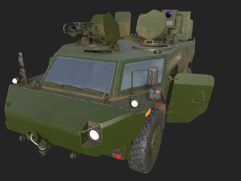 LGS Fennek 3D Model