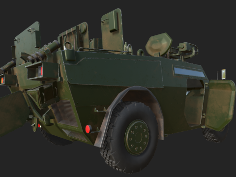 LGS Fennek 3D Model