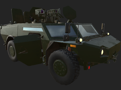 LGS Fennek 3D Model