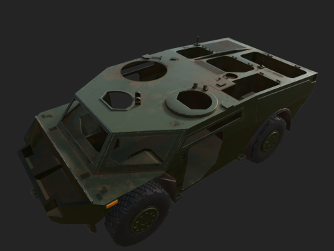 LGS Fennek 3D Model