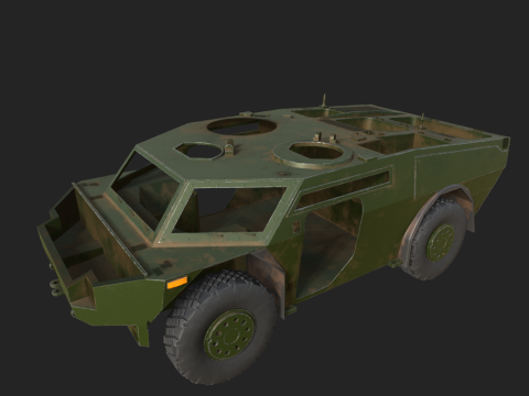 LGS Fennek 3D Model