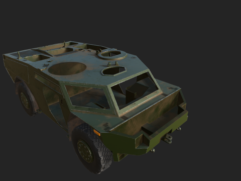 LGS Fennek 3D Model