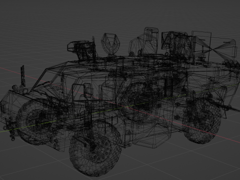 LGS Fennek 3D Model