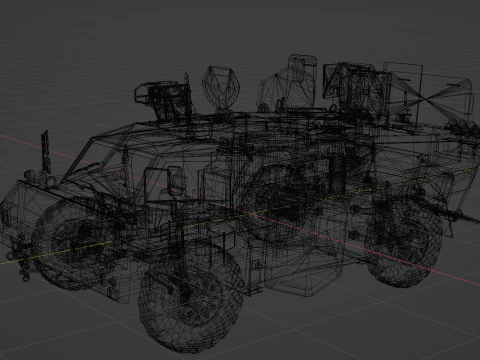 LGS Fennek 3D Model