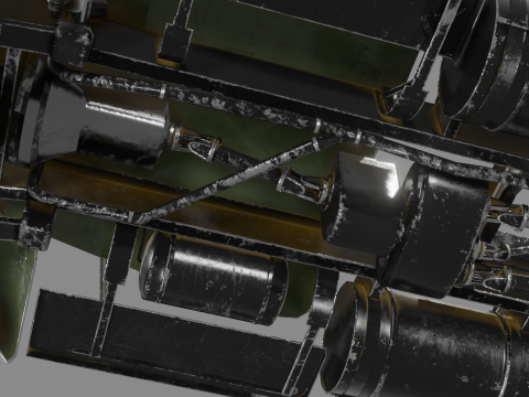 KrAZ-256B 3D 모델