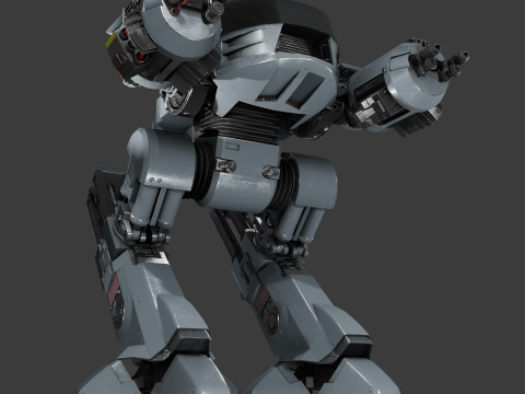 ED209 3D Model