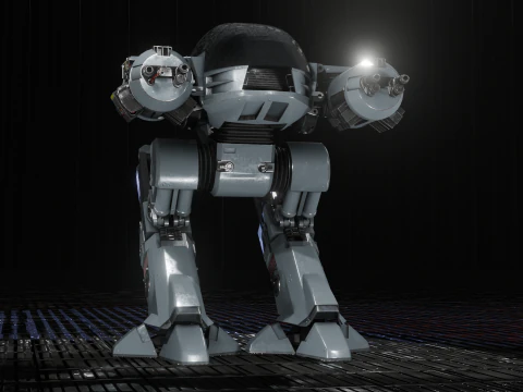 ED209 3D Model