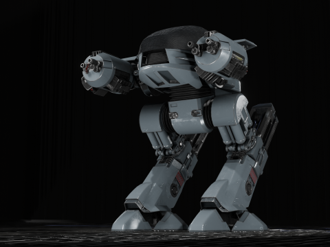 ED209 3Dモデル