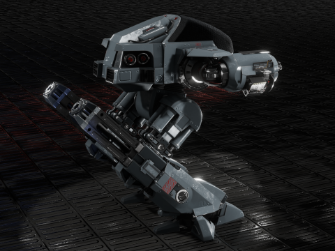 ED209 3Dモデル