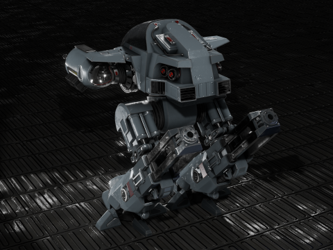 ED209 3Dモデル