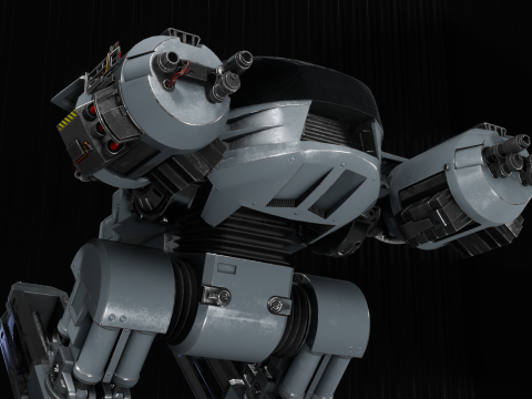 ED209 3Dモデル