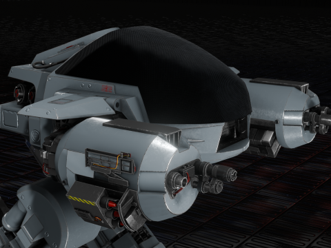 ED209 3Dモデル
