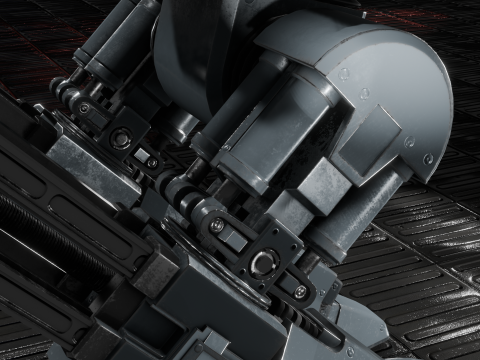 ED209 3Dモデル